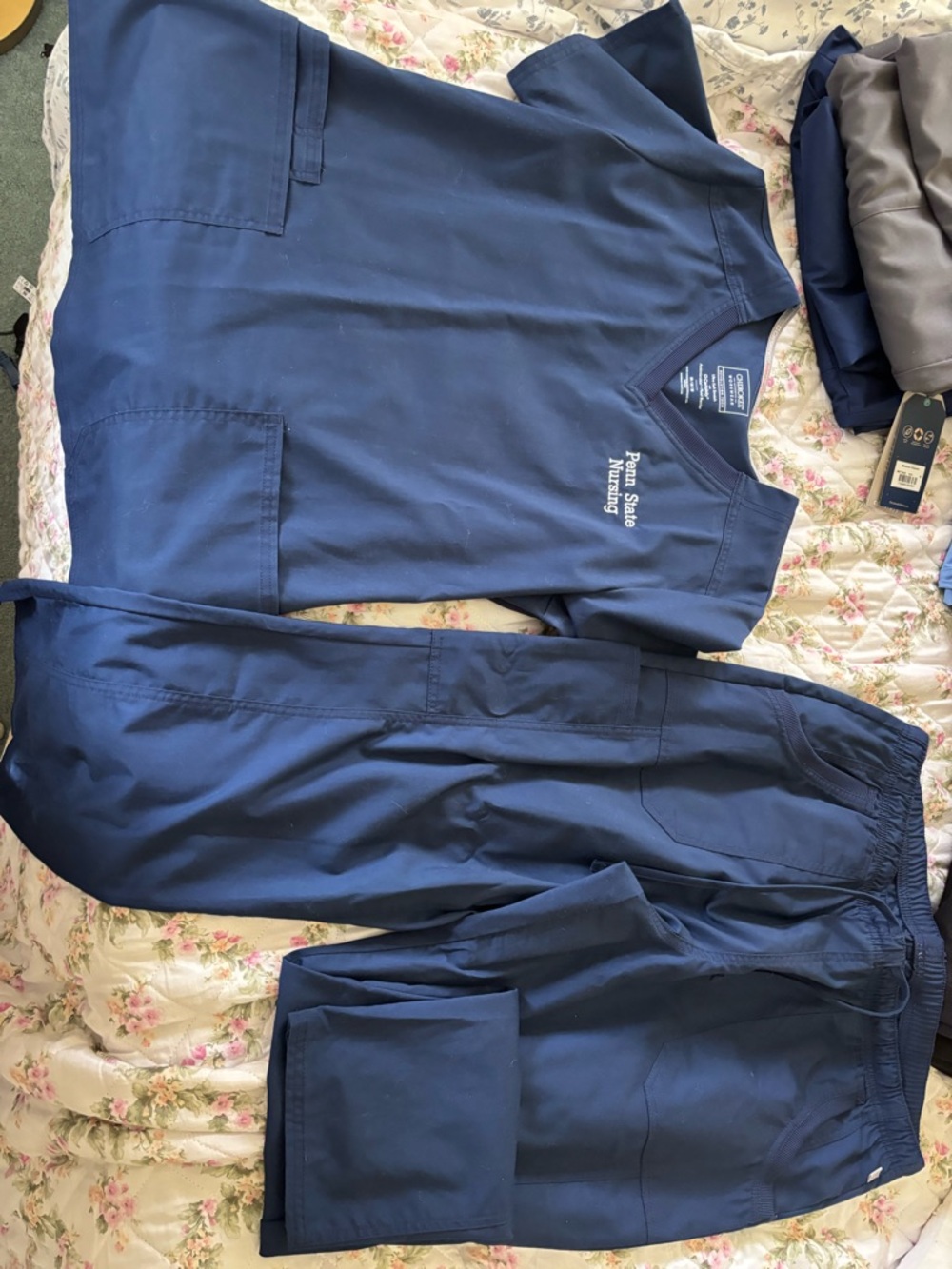 Cherokee Penn State Nursing scrub set